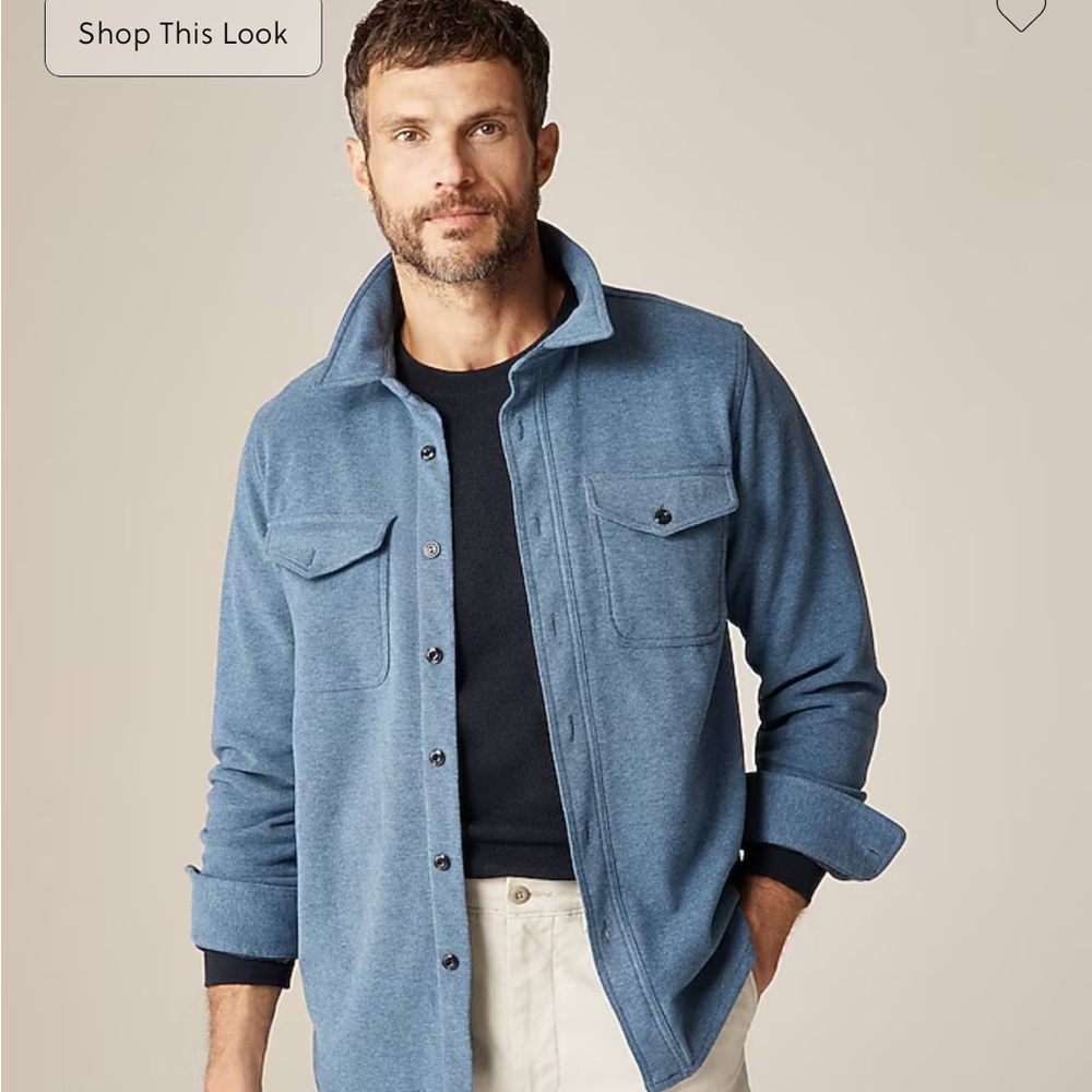 NWT J.Crew Seaboard soft-knit shirt